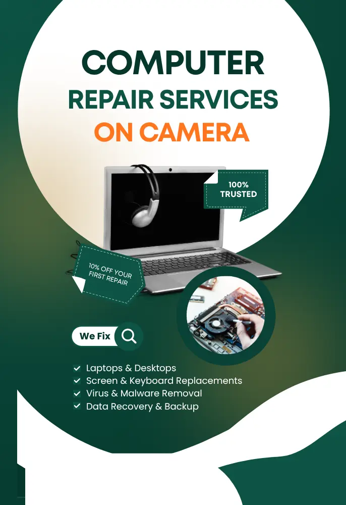 Computer repair on camera services