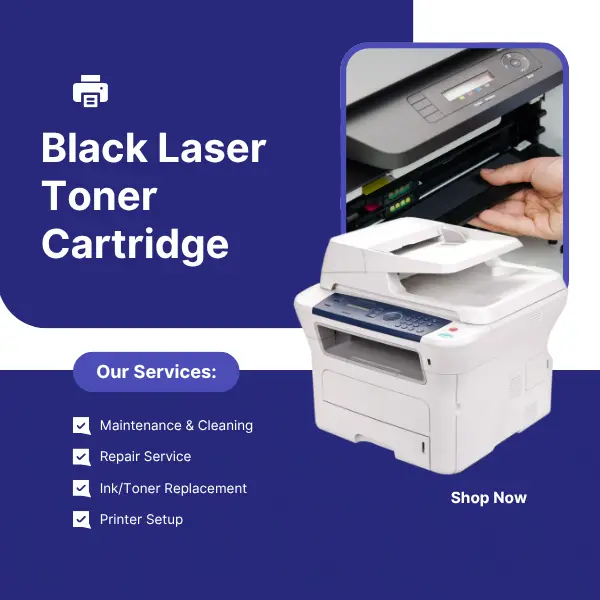 Black Laser Toner Cartridge Compatible for HP LJ Printer